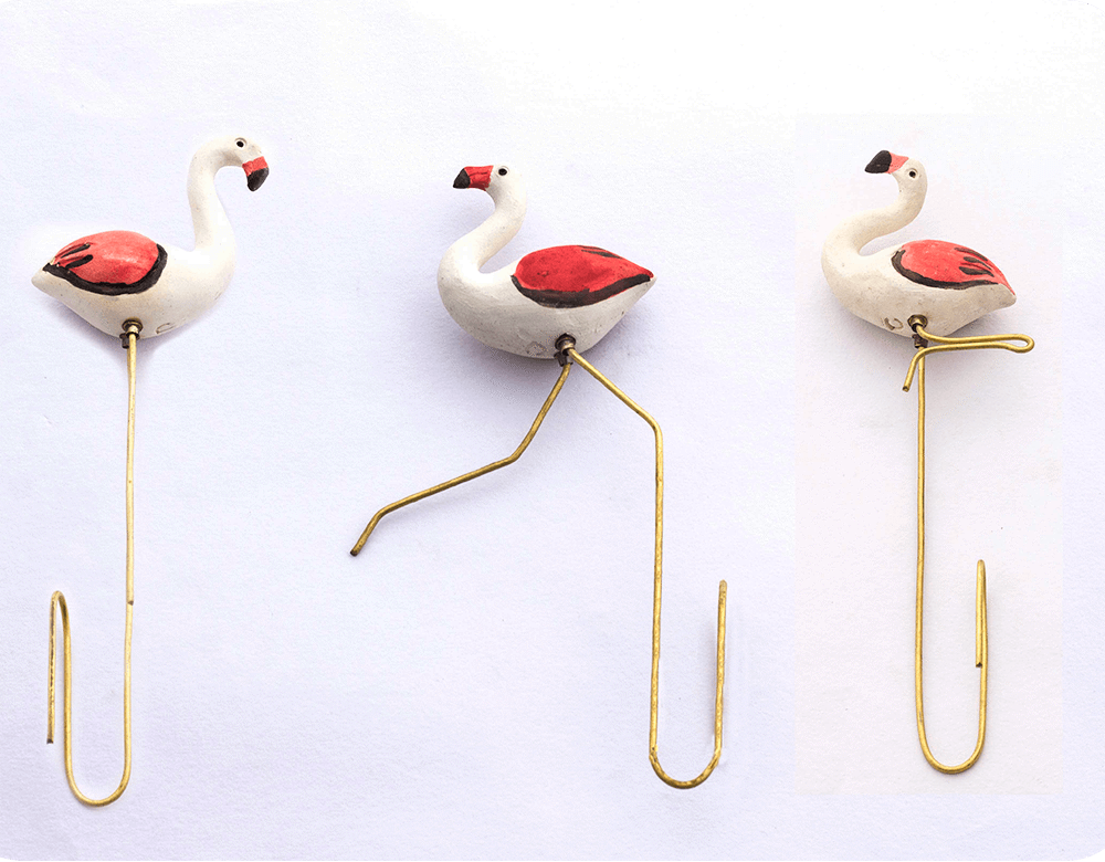 Flamingo Plant Poker (set of 3)