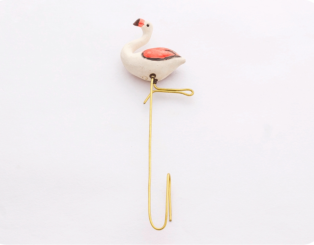 Plant Poker - Flamingo (Resting)