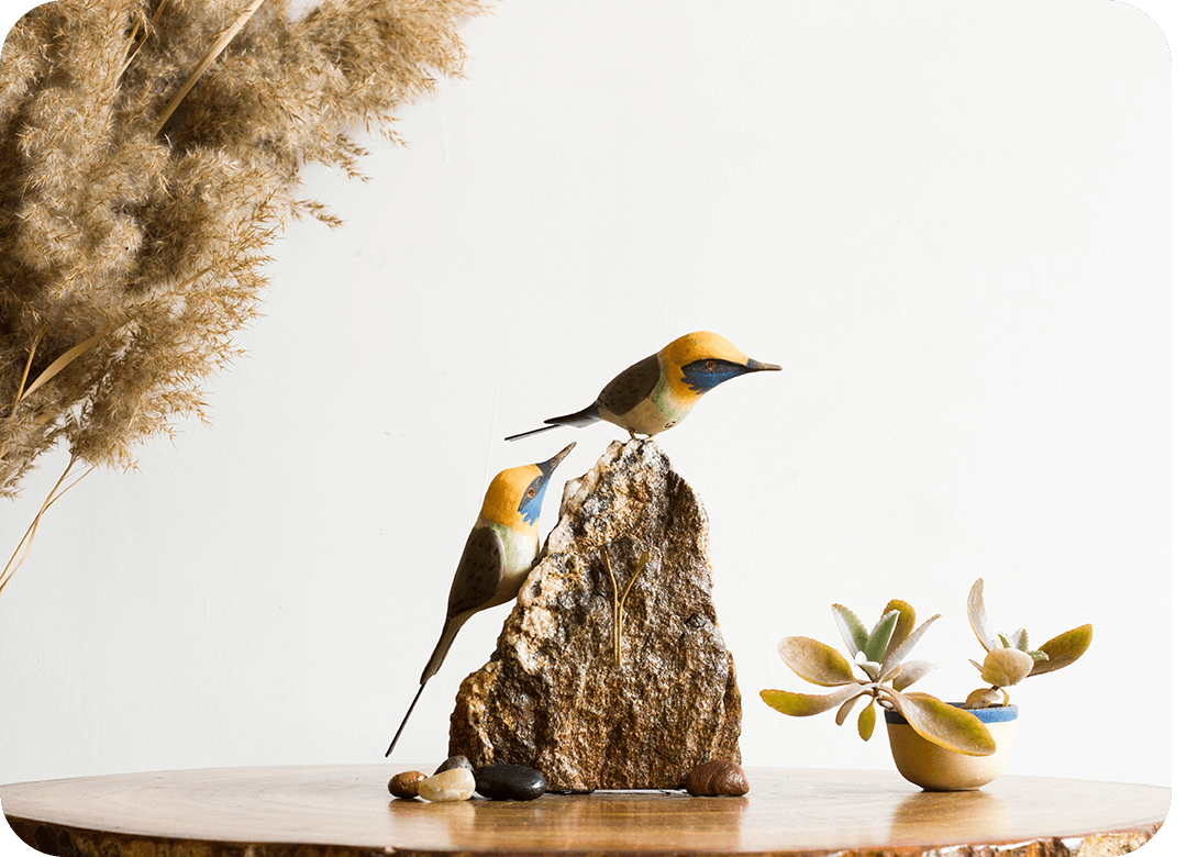 Exotic Table Tops - Bee Eater (pair)