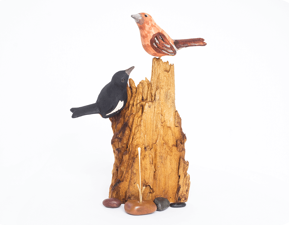 Exotic Table Tops - Indian Robin (pair)