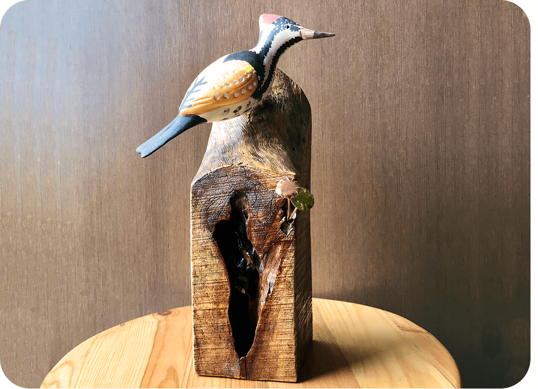 Exotic Table Tops - Woodpecker (single)
